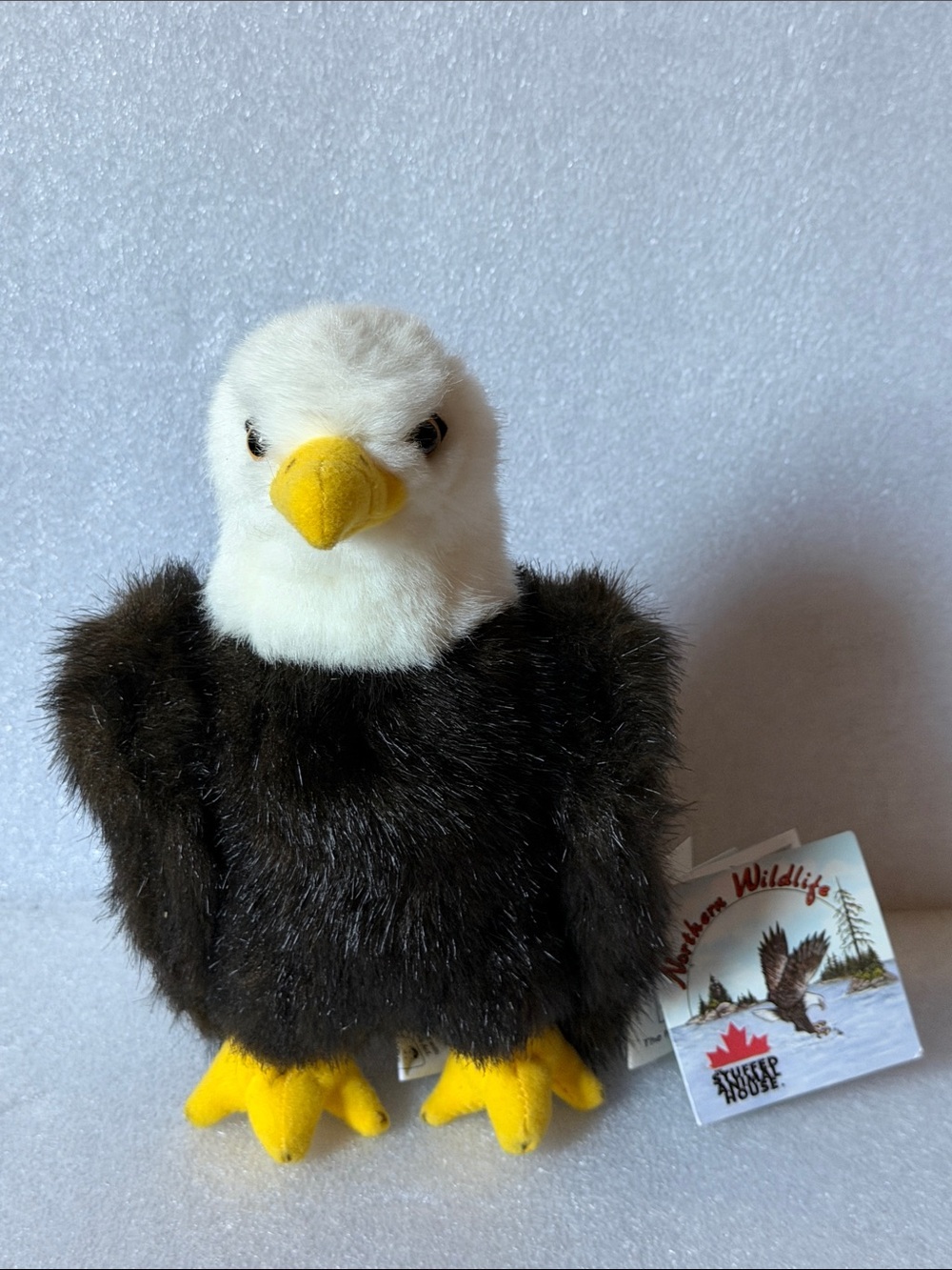 9” Bald Eagle Northern Wildlife Stuffed Animal House Plush
